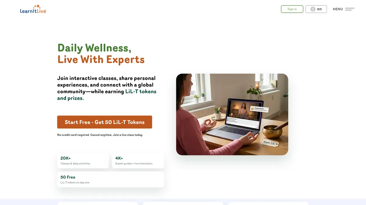 LearnItLive — превʼю проєкту